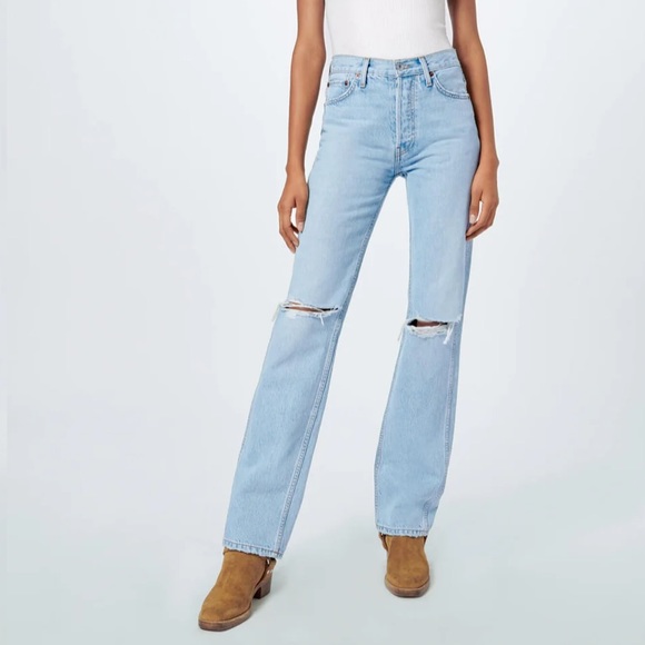 Re/Done Denim - RE/DONE 90s High Rise Loose Jean Sz 26